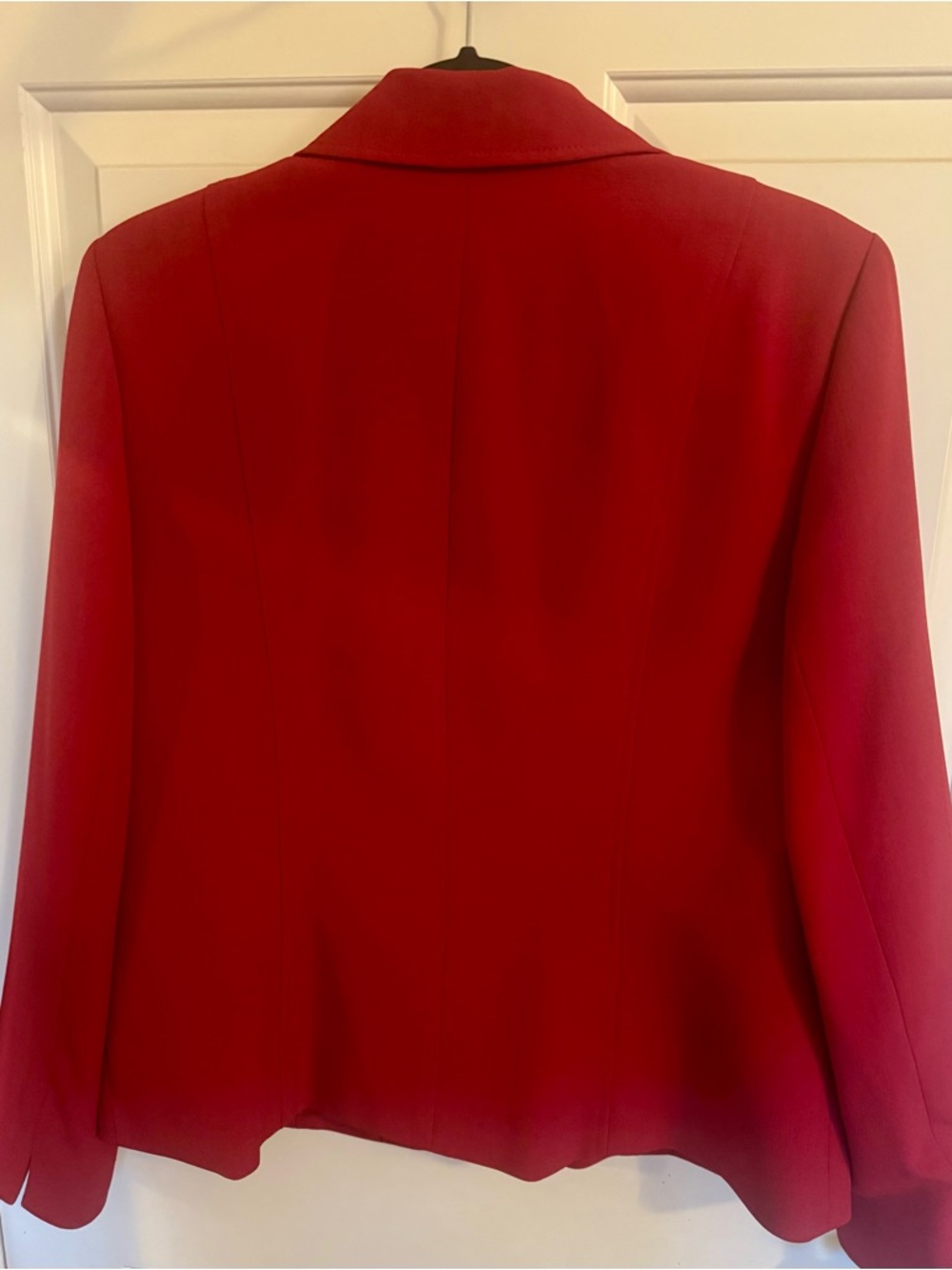 Kasper Red Women's Tailored Notch-Lapel Blazer Size 14 - Picture 4 of 8